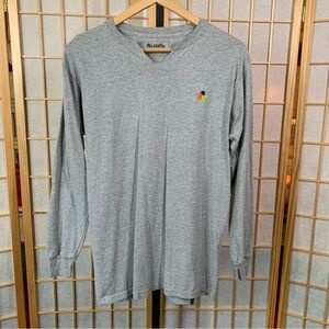 Leafly Cannabis Brand Cotton Blend Long Sleeve Tee